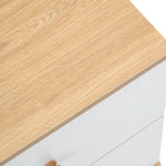 Breeins Dual-drawer Bedside Table Nightstand