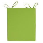 Aqua Blue Seat Cushion Pad Set Of 2 | Lime
