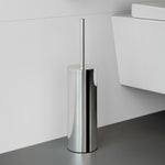Toilet Brush, Free-standing, Glossy Stainless Steel, Logic Collection