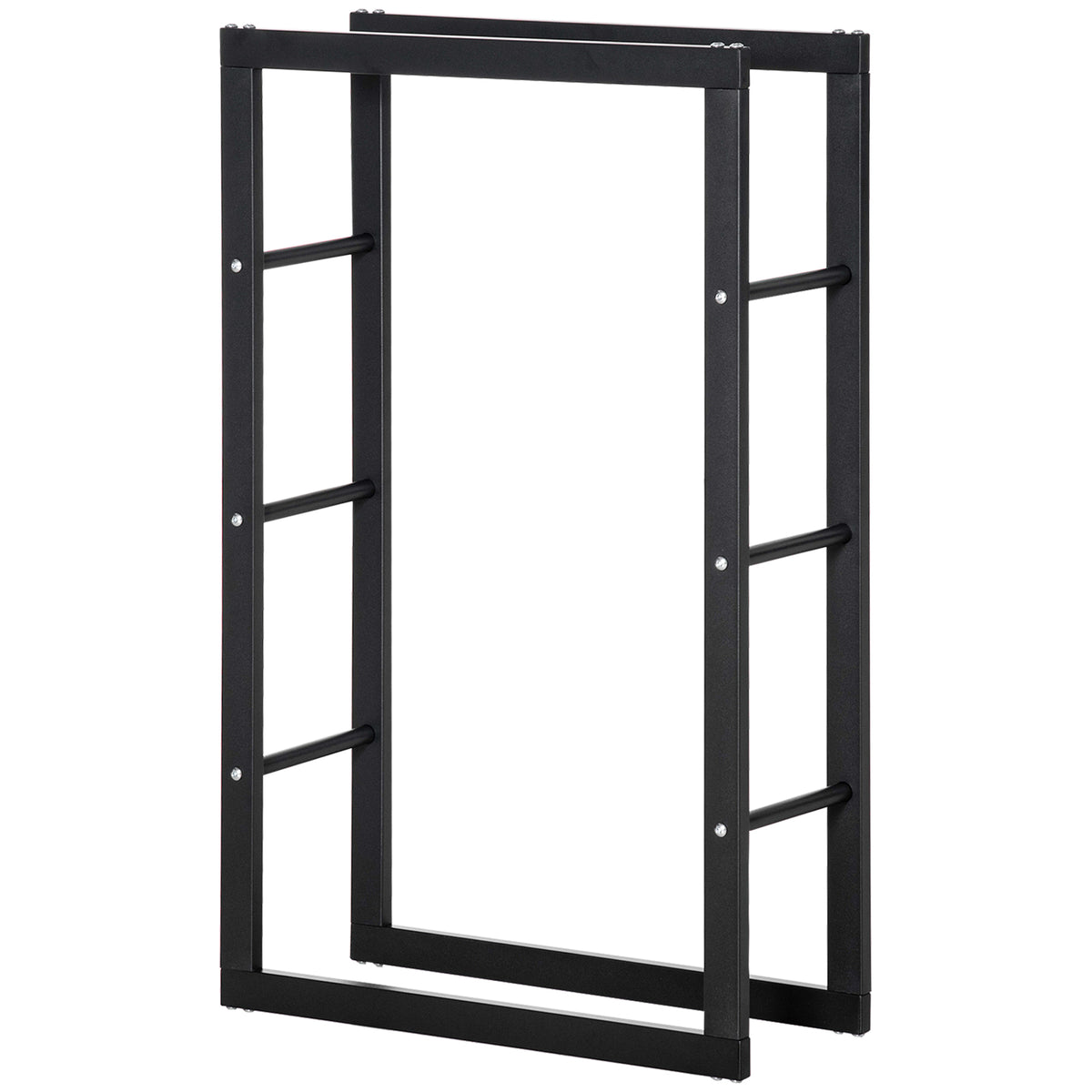 Metal Firewood Rack Elevated Design 100H x 60Wcm