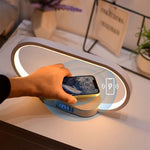 Breeins Dimmable Led Table Lamp With Wireless Charger