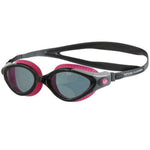 Womens/ladies Futura Biofuse Flexiseal Swimming Goggles | One Size | Pink
