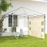 Side Panel For 3x3 M Pop Up Gazebos, 1 Pack Sidewall Only | Beige
