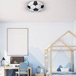 Ball 40cm Wall Or Ceiling Led Lamp 18w A Fun And Economical Eye Catching Feature For Bedroom Playroom Or Man Cave