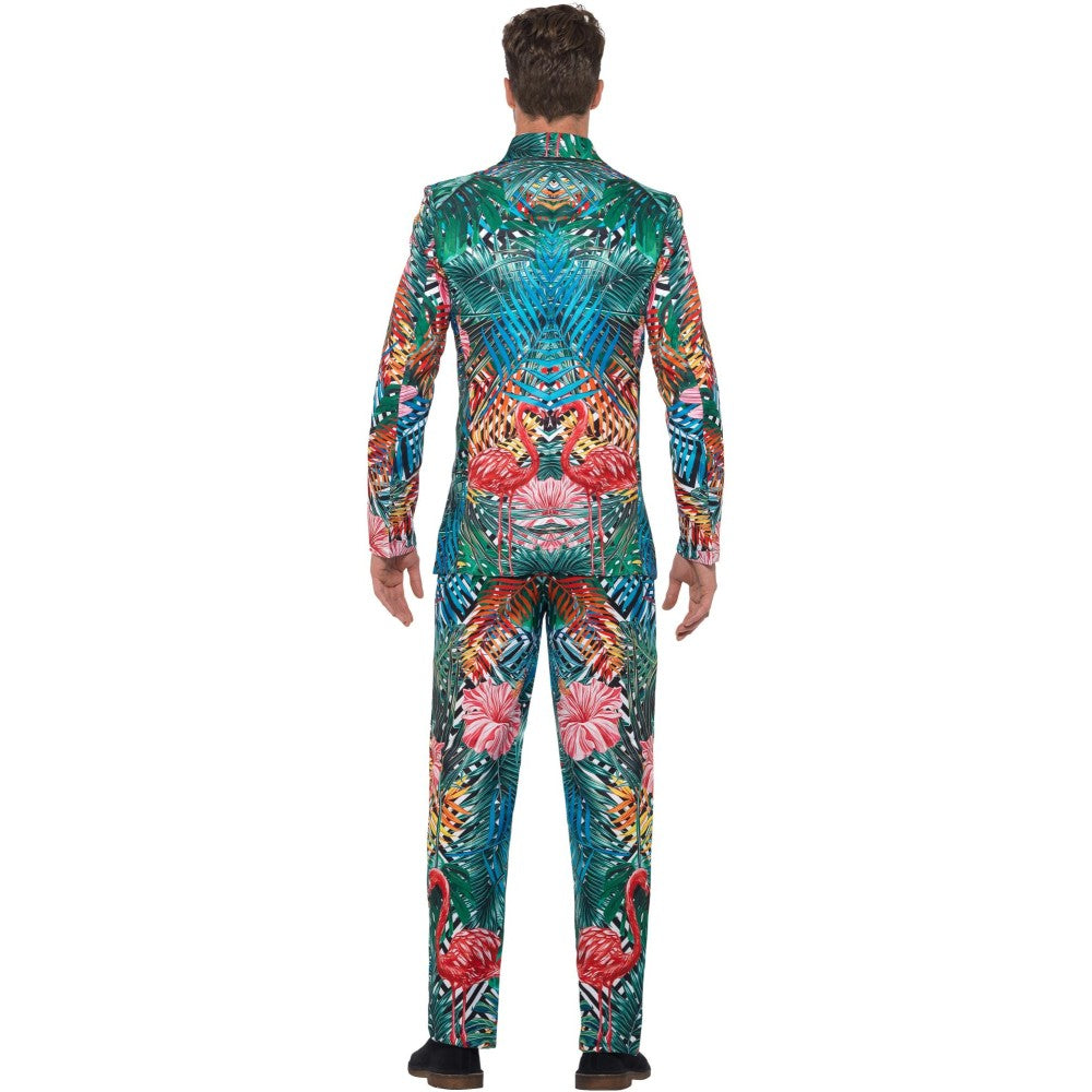 Hawaiian Tropical Flamingo Suit | Large