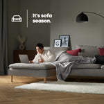 Double Sherpa Fleece Blanket - Misty Grey