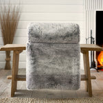 Ashbourne Ultrasoft Faux Fur Throw | 130cm x 180cm | Gray