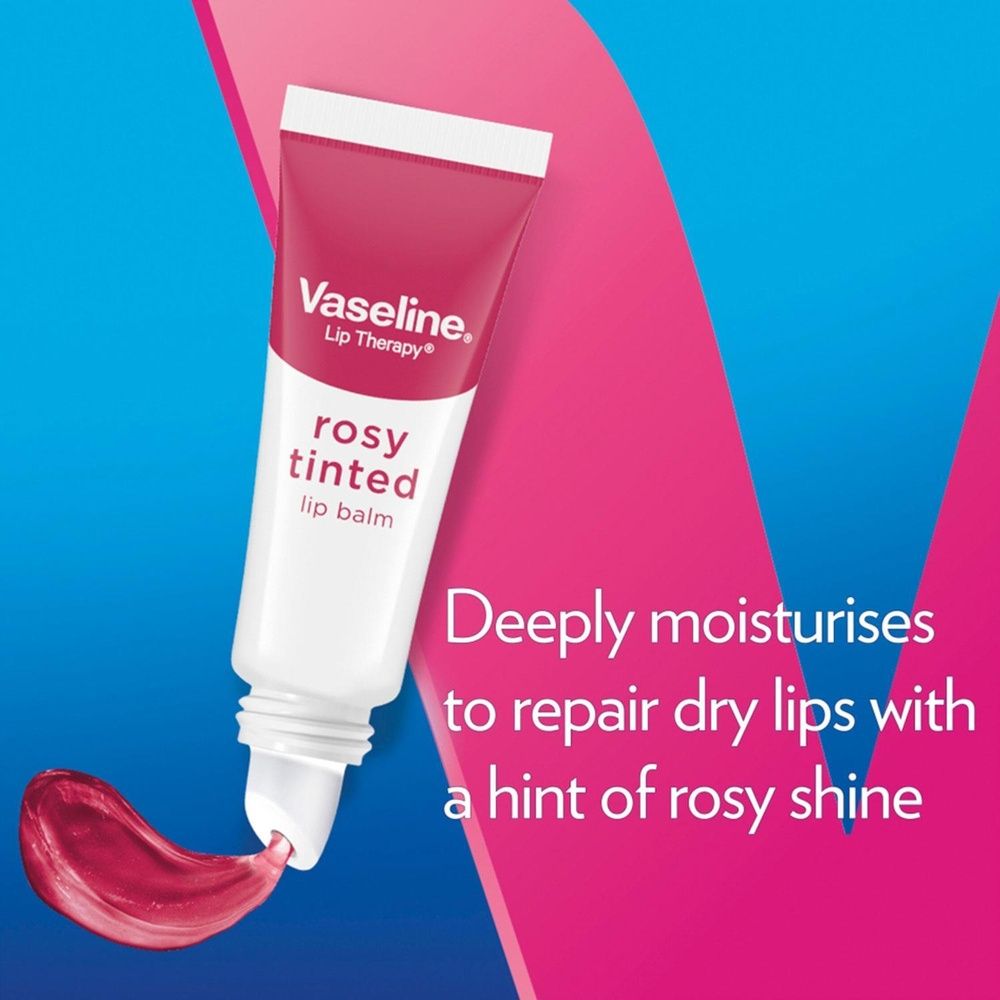 Lip Therapy Rosy Lip Balm For Instant Softness And Smoothness, 6x 10g