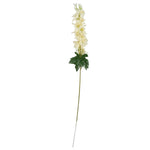 6 X 75cm Delphinium Cream Artificial Stem