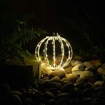 20cm Led Wire Sphere 80 Leds Warm White Mains Powered | Set of 1 | White
