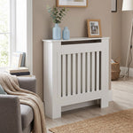 Modern Vertical Slat Radiator Cover | Small