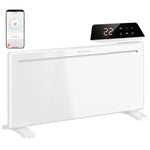 Smart Electric Panel Heater, Freestanding Wall Mounted | 2000w | White
