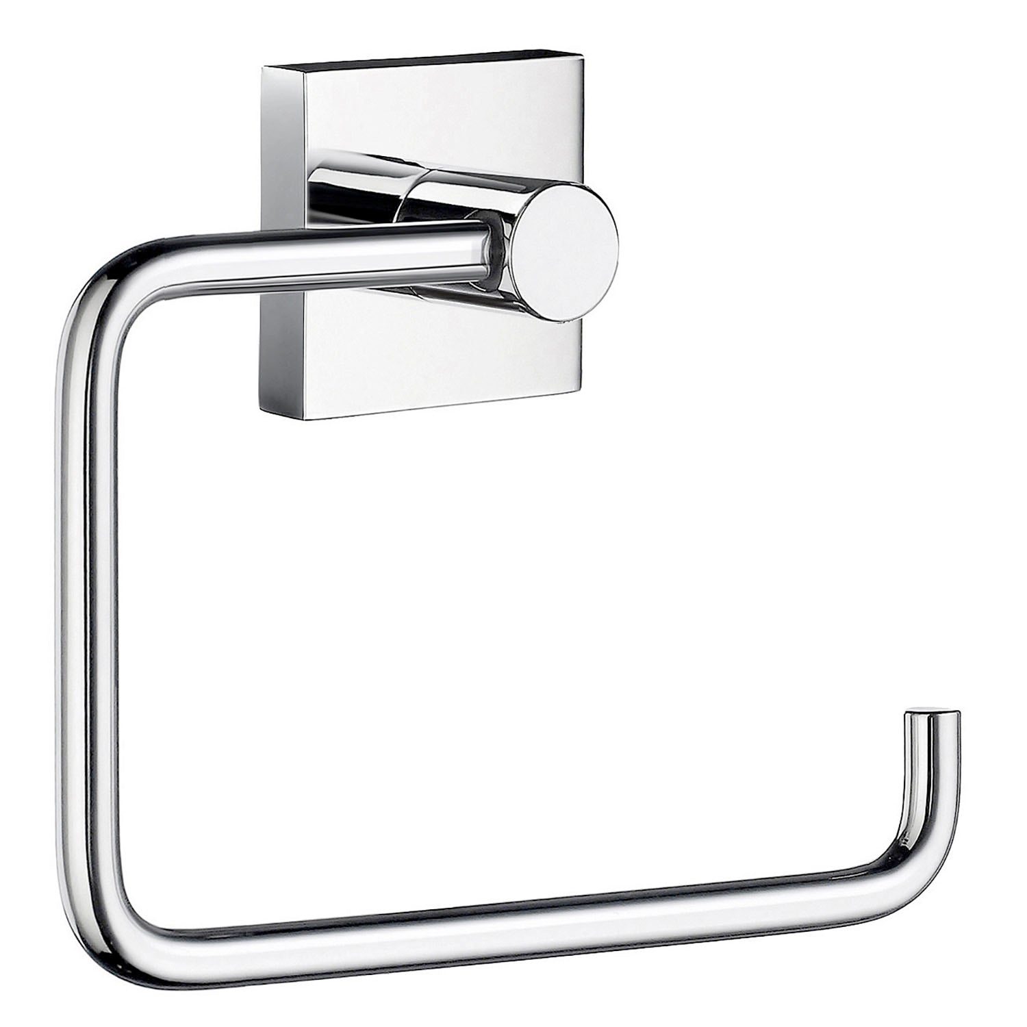 Wall Mounted Toilet Roll Holder For Bathroom Toilet Paper | Polished Chrome