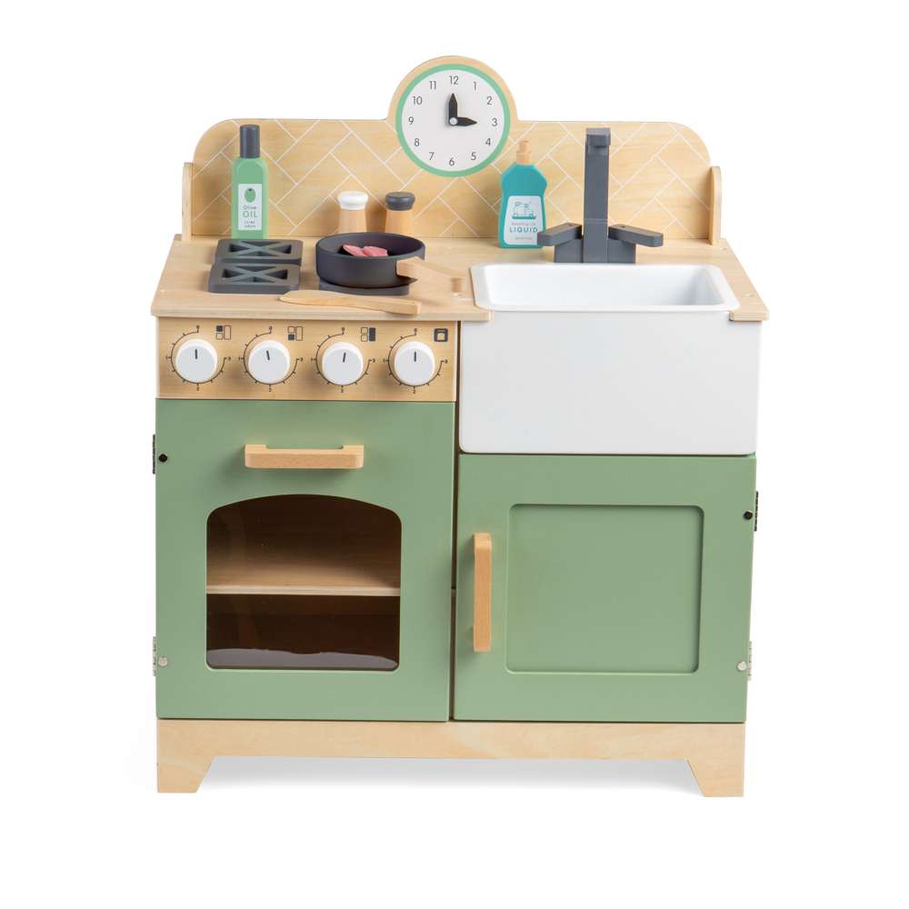 Tidlo Olive Grove Wooden Play Kitchen