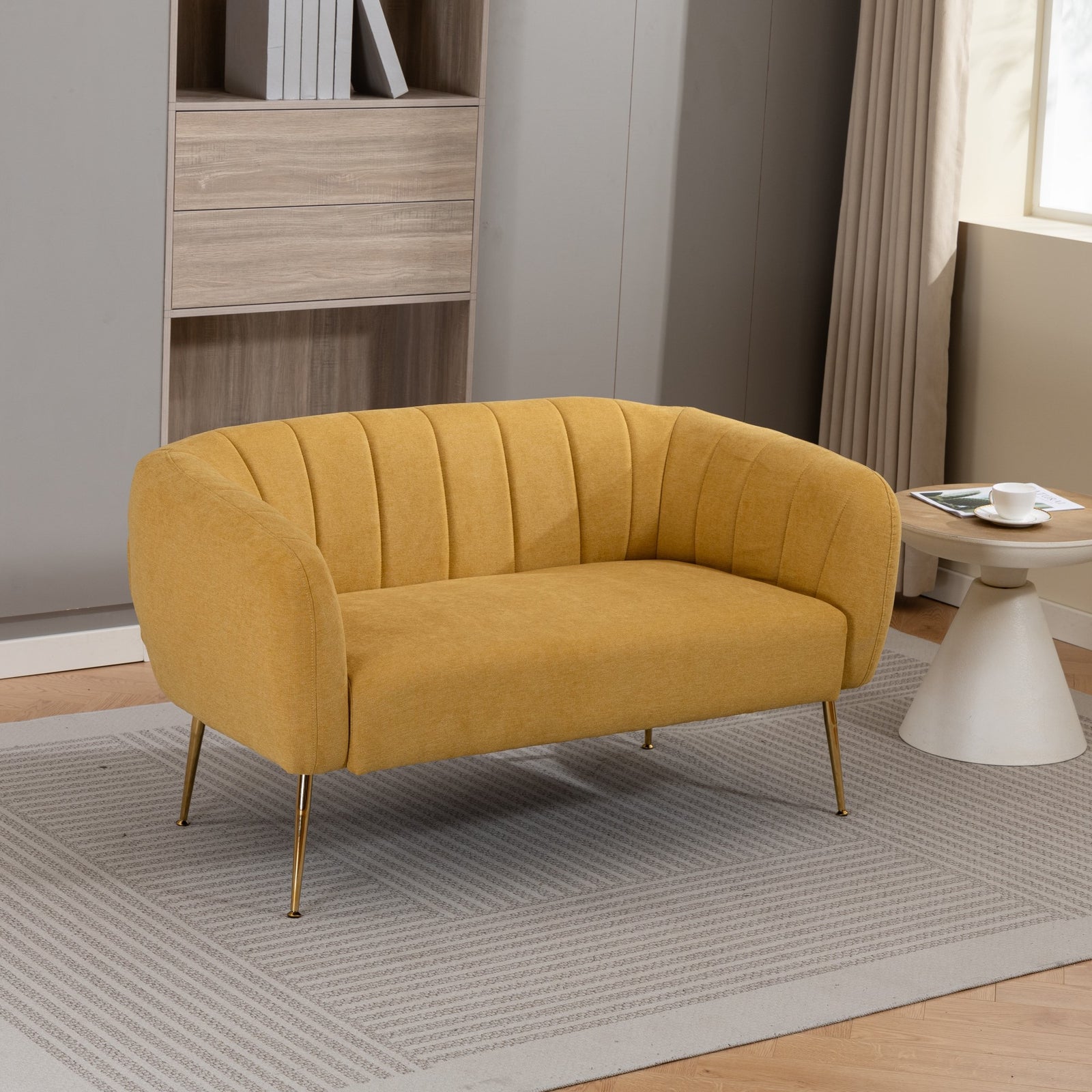 Stanton 2 Seat Sofa | Yellow