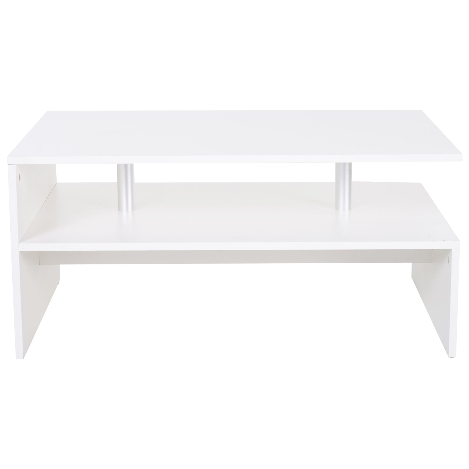 Modern Coffee Table With Open Shelf