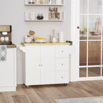 Drop Leaf Island With Utility Storage