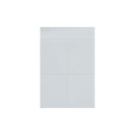 4 Pack Acrylic Wall Mirror Tiles 30x30cm – Self Adhesive Square Mirrors