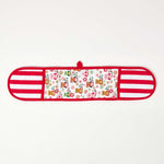 Red Owls Cotton Double Oven Glove