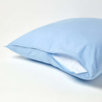 Continental Egyptian Cotton Pillowcase 200 Tc | 80cm x 80cm | Blue