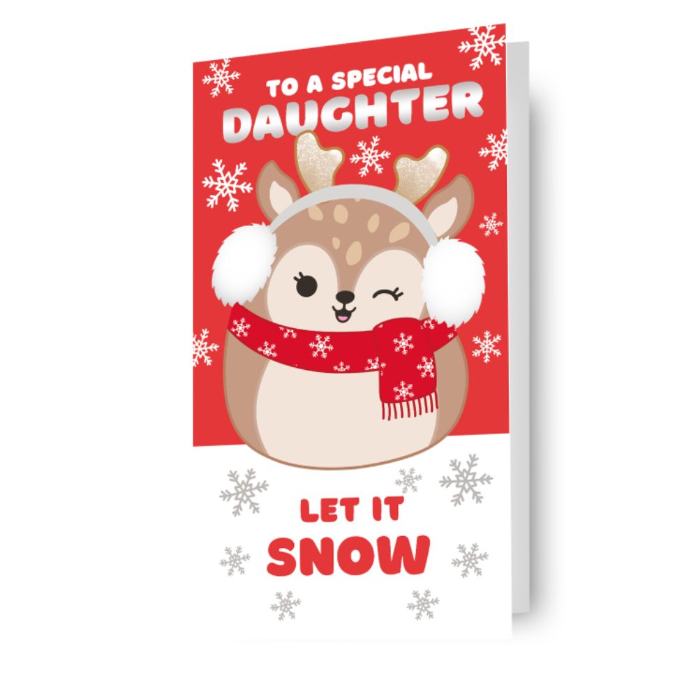 Squishmallows Daughter Christmas Card Official Product
