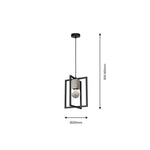 Ralph Pendant Lamp 1xe27 Habd Made Industrial Chic Lamp With Natural Wood Giving The Look Of Stone And Rugged Metal