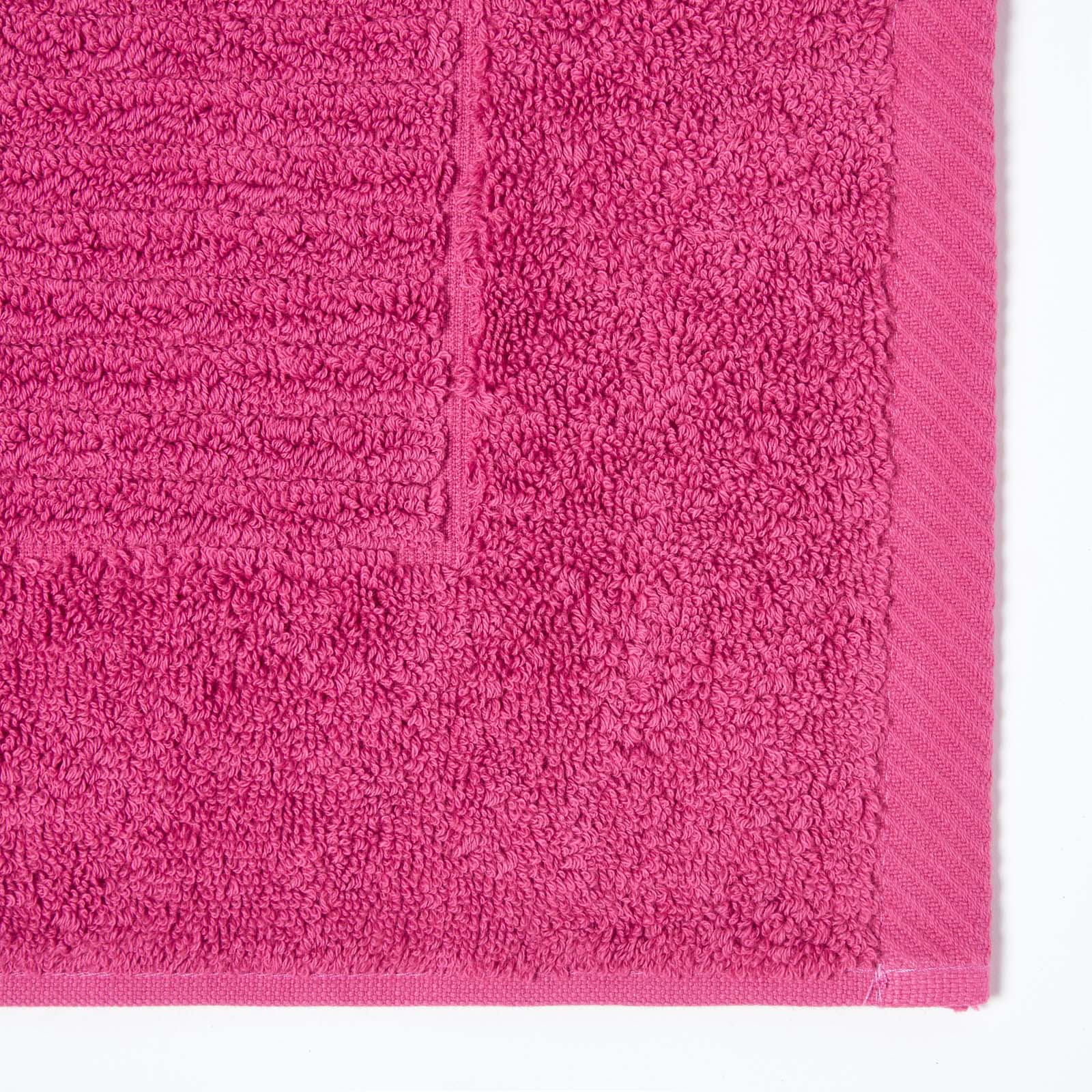 Imperial Plain Turkish Cotton Bath Mat | 50 x 80cm | Raspberry