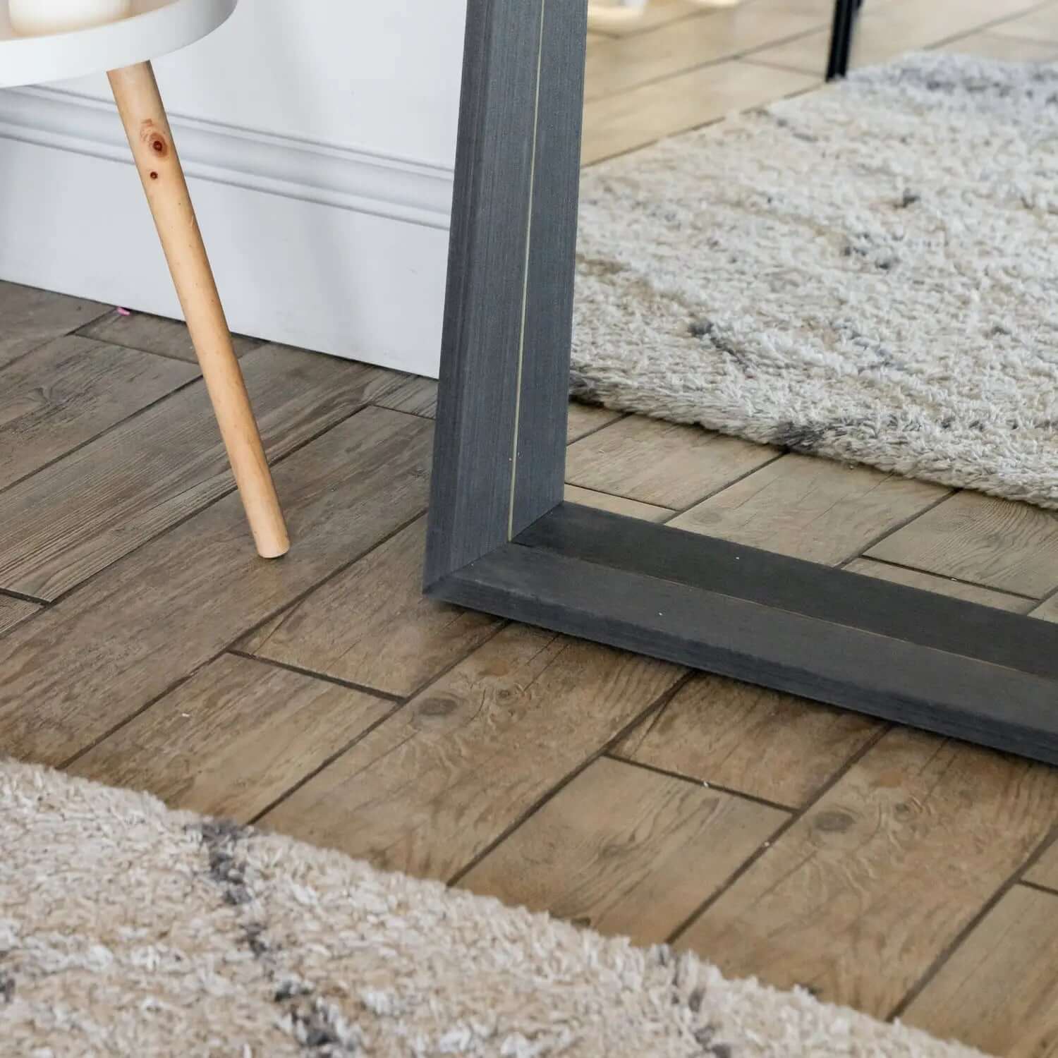 Hanaka - Rectangle Mirror | 200cm x 100cm | Black Oak