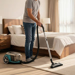 Breeins 800w Bagless Canister Vacuum Cleaner With Cyclone System & 2.2l Dust Container