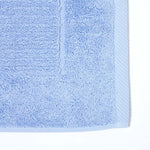 Imperial Plain Turkish Cotton Bath Mat | 50 x 80cm | Light Blue