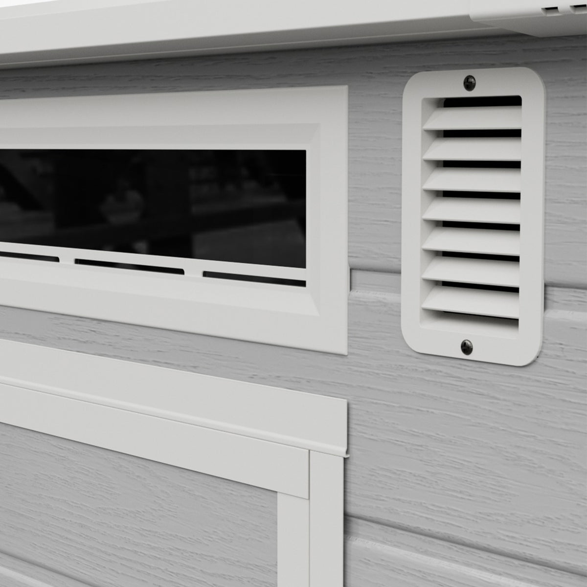 6 X 4ft Outdoor Garden Pent Roof Tool Storage Shed | Light Grey