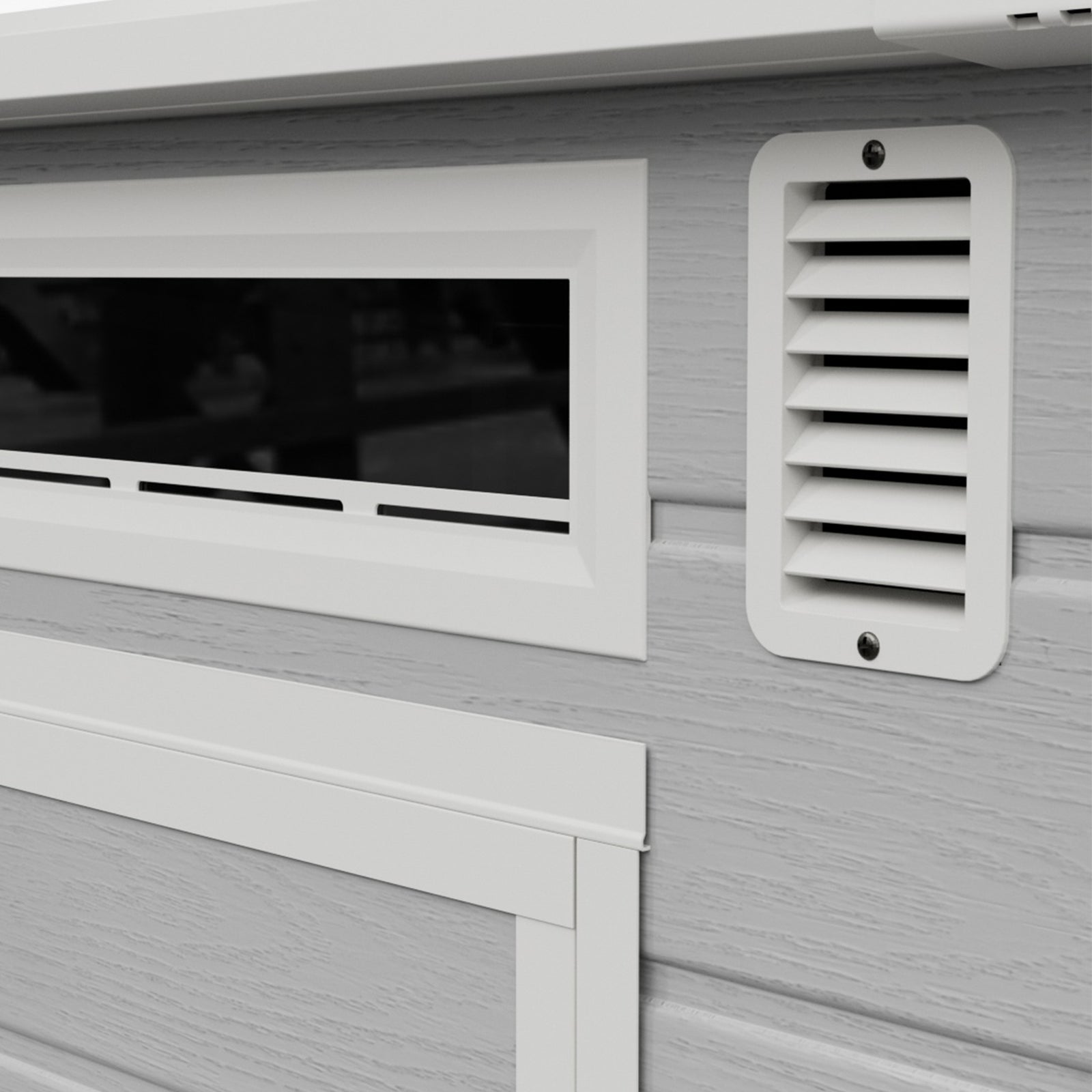 6 X 4ft Outdoor Garden Pent Roof Tool Storage Shed | Light Grey