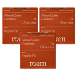 Ultra-thin Condoms For Safer Sex & Contraception Regular Fit, 18 Pack