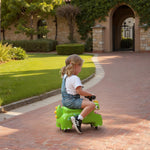 Kids Ride On Car, Dinosaur Shape Toddler Walker | Green