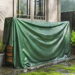 Waterproof Tarpaulin, 90gsm Tear-resistant Pe Tarp | M | Green