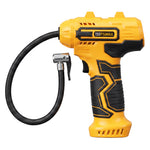 Car Tyre Inflator Cordless Air Compressor 150psi Portable Tyre Pump | Yellow