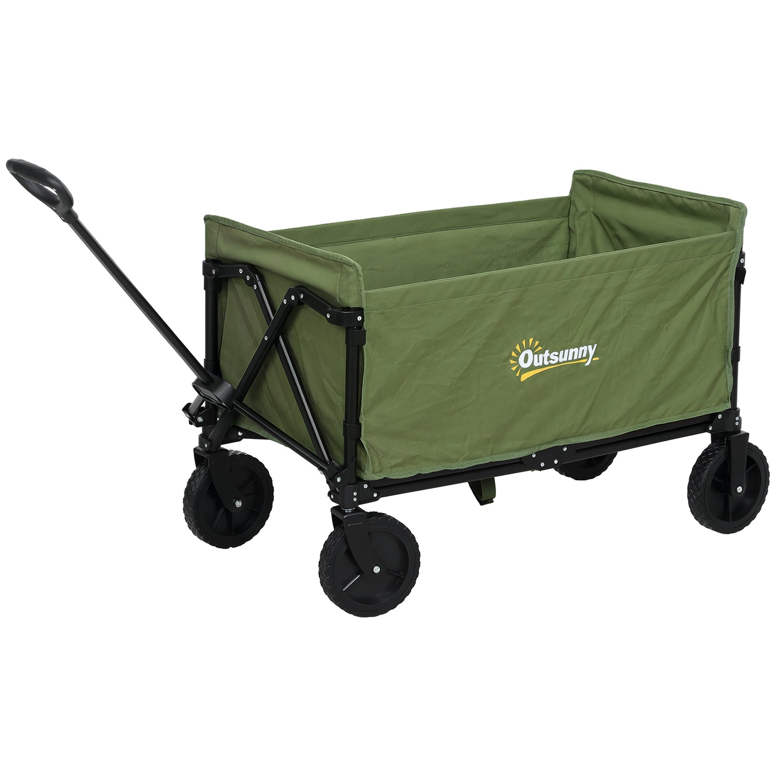 120l Festival Trolley, Folding & Compact | Green