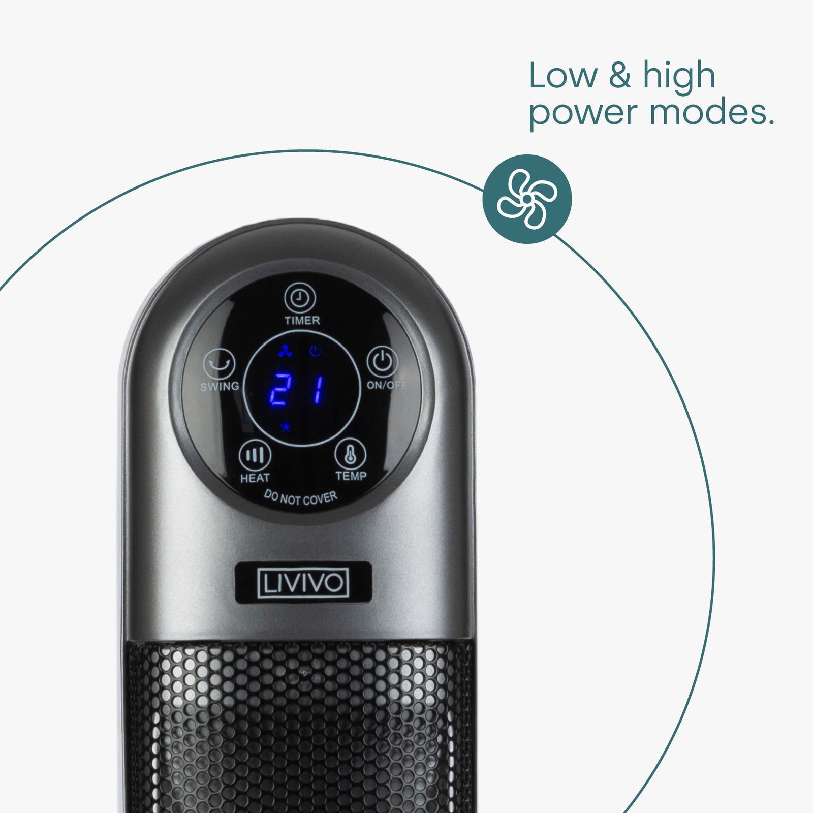 Tower Fan Heater