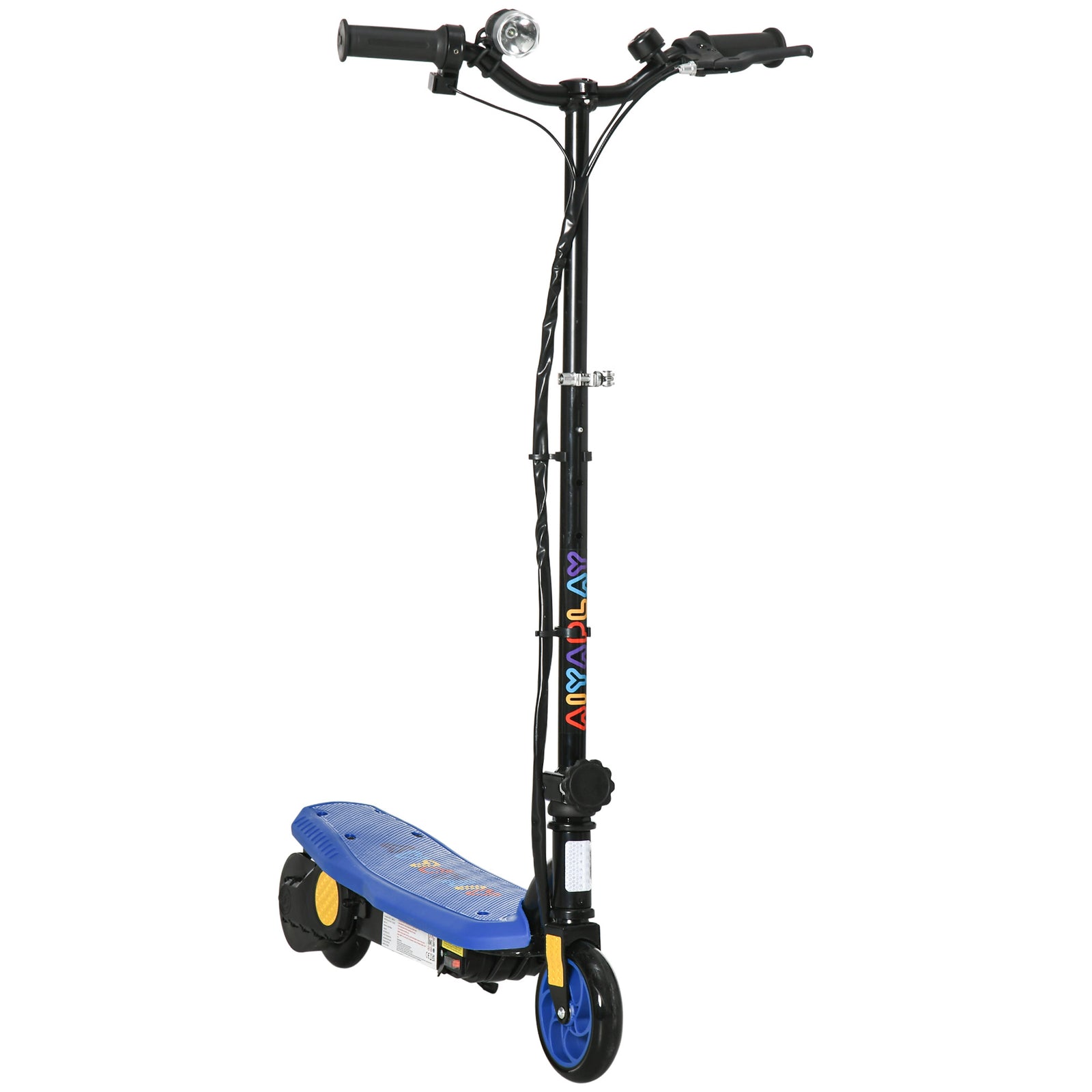 Folding Electric Scooter 120w E-scooter W/ Three Mode Led | Blue