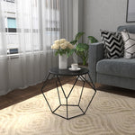 Coffee Table, Nordic Style, Steel Frame