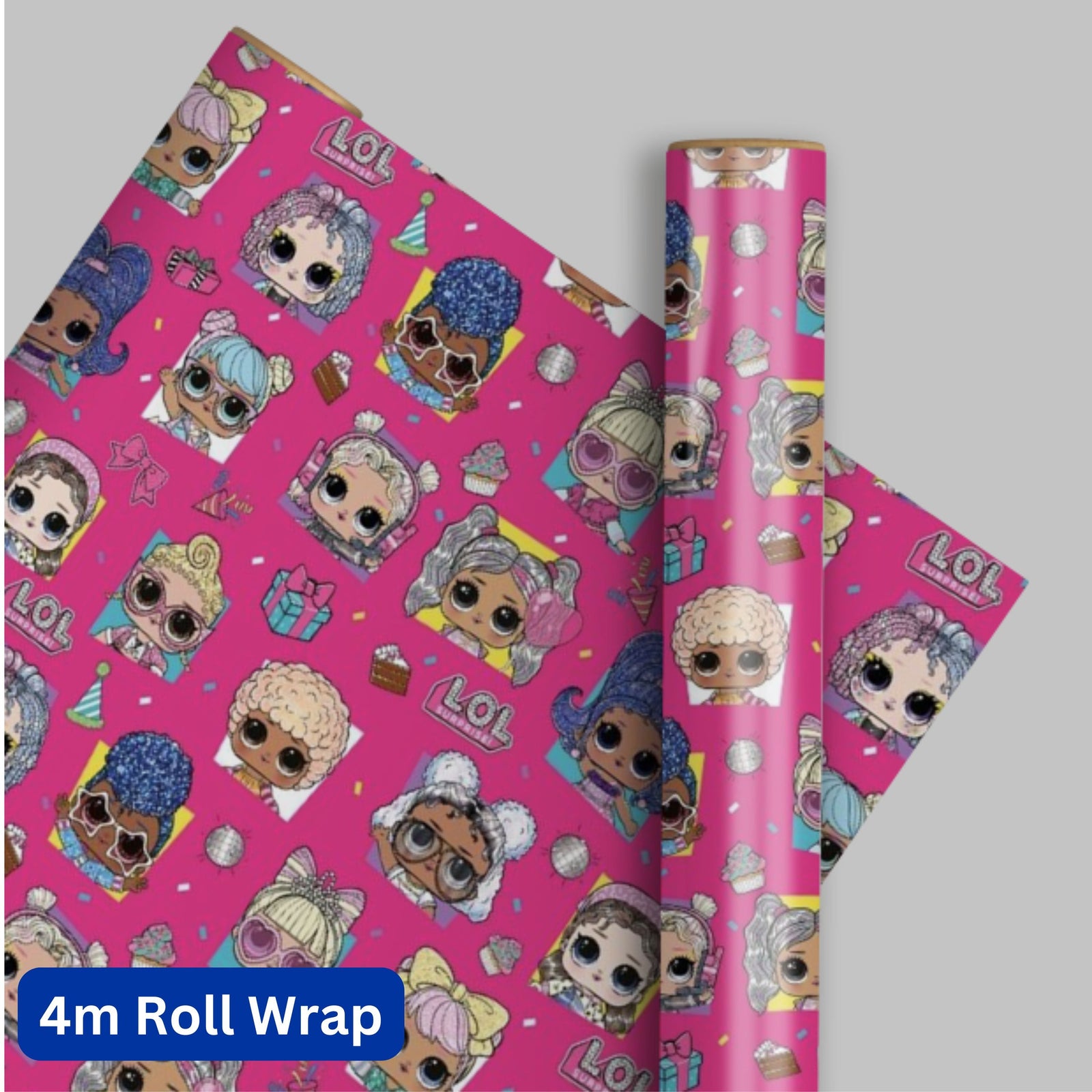 4m Roll Wrapping Paper Official Product