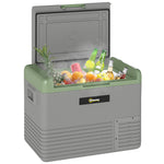 Car Refrigerator, Portable Compressor Car Fridge Freezer | Medium | Light Green