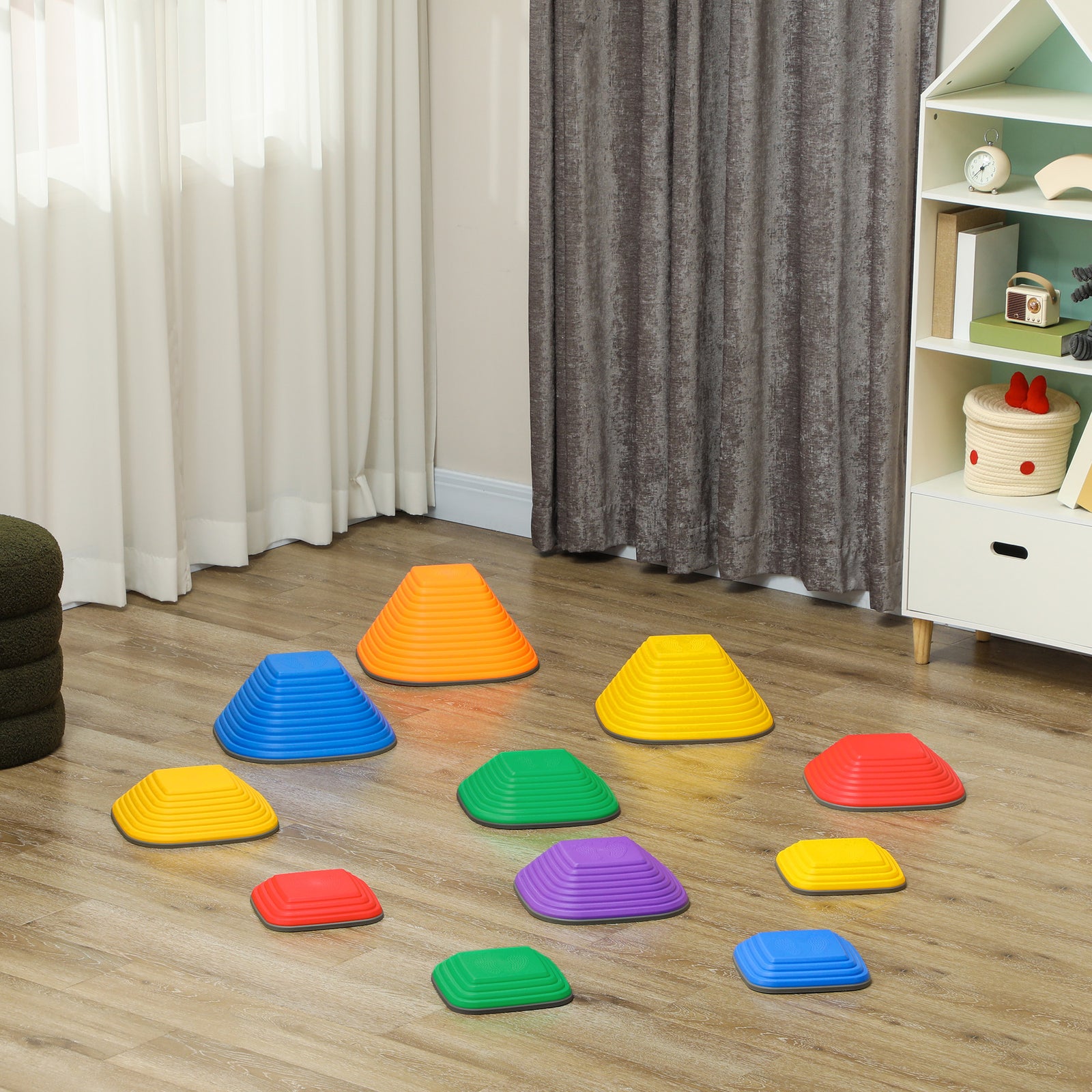 Balance Stepping Stones For Kids Indoor Outdoor Sensory Toy