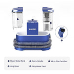 Portable Carpet & Upholstery Cleaner Machine With Dual Tanks (50.7oz Clean / 27oz Dirty), Powerful Spray & Suction
