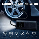Dyzi 150psi Portable Cordless Tyre Inflator Led Display And Usb Charging