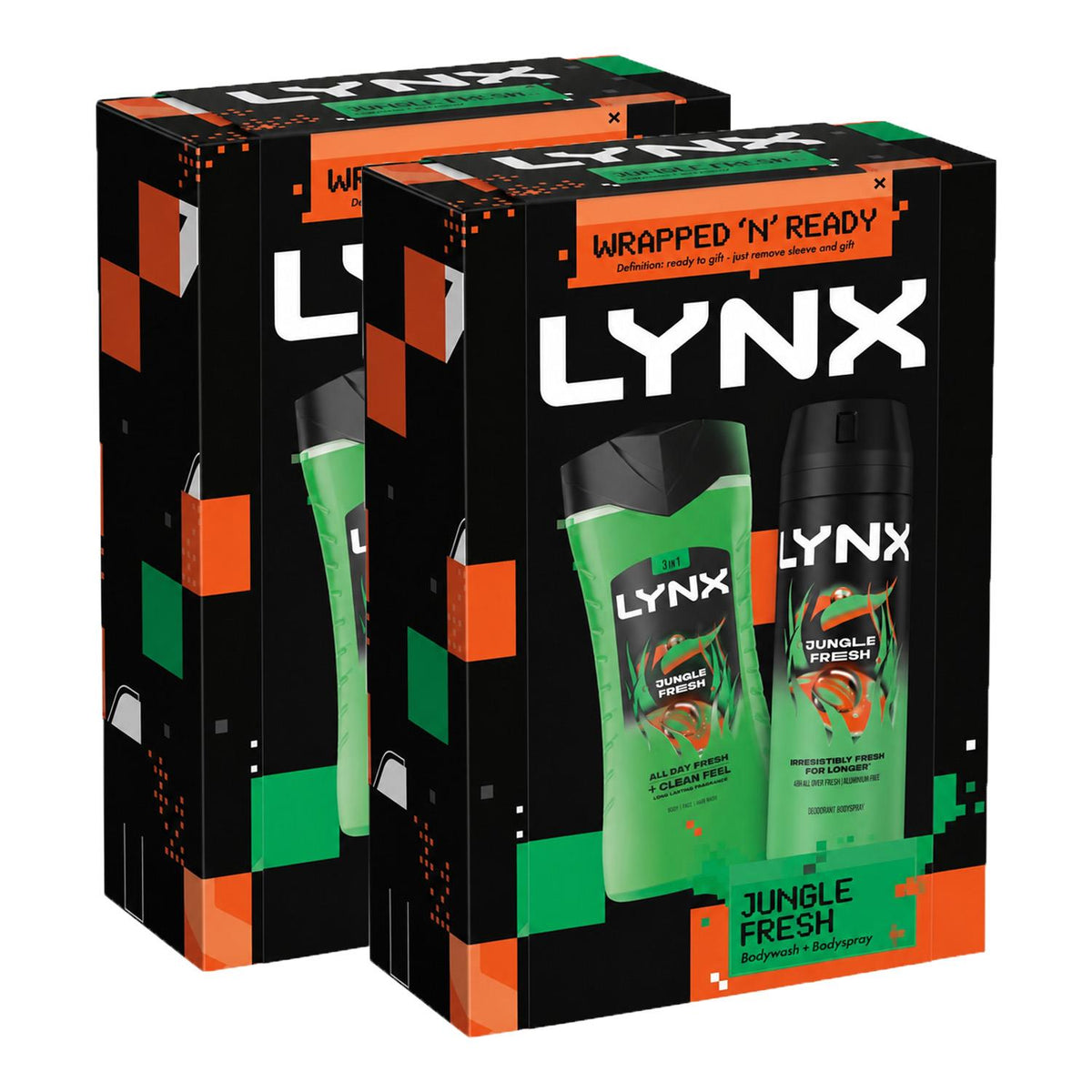 Jungle Fresh Duo Gift Set: Body Wash & Body Spray | Set of 2