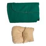 Globo Single Seat Weatherproof Hanging Egg Hammock Chair in Verde