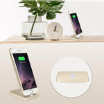 Aluminium Phone Dock Compatible With Eight-pin Devices | Gold