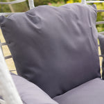 Wilton Hanging Swing Single Egg Pod Chair | One Size | Dark Grey