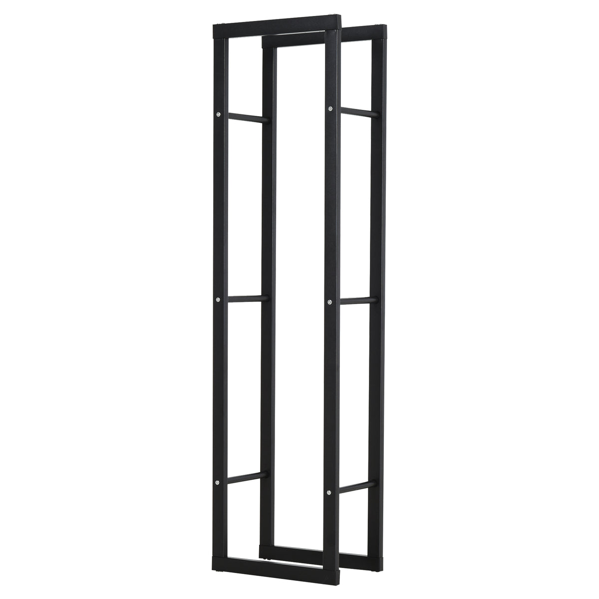 Metal Firewood Rack Elevated Design 150H x 40Wcm